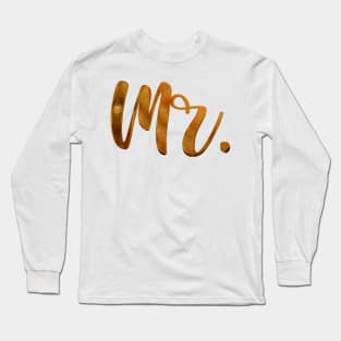 Mr. Long Sleeve T-Shirt